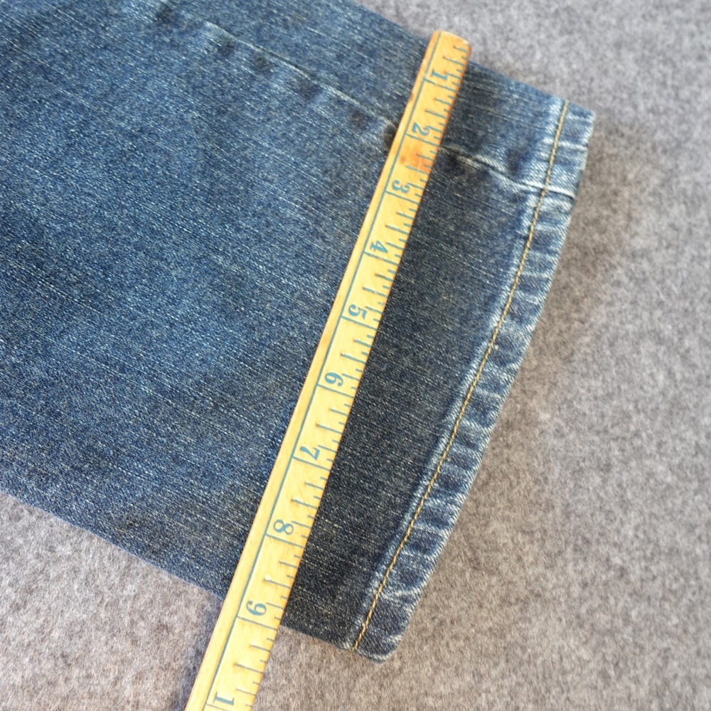 Levi Strauss Signature Stretch Low Rise Bootcut Jeans Medium Wash Blue Misses 8M - Picture 9 of 11